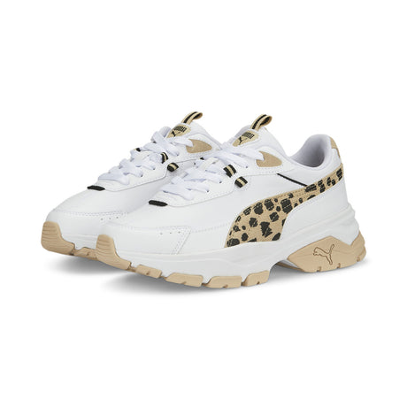 Puma Cassia Via Animal Puma White-Granola-Black