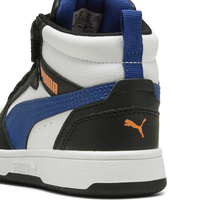 Puma rebound v6 mid ac+ps 393832 31 puma white-clyde royal-black