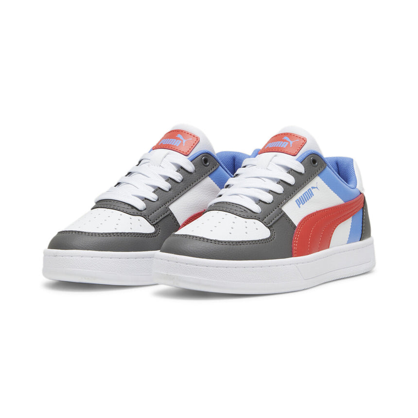 Puma Caven 2.0 Block Jr 394461 04 Dark Gray-Blue Skies-Red