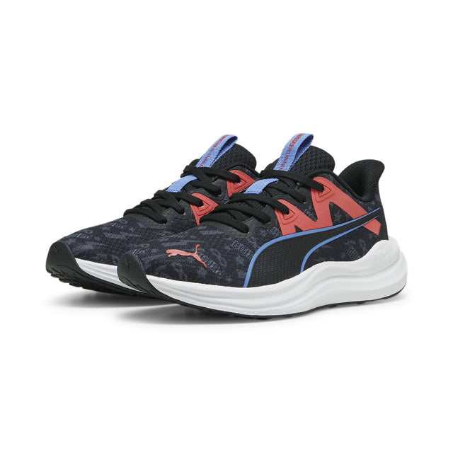 Puma Reflect Lite Masked Hero Jr 395651 02 Black-Shadow Gray-Puma White