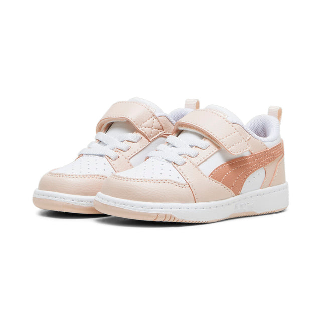 Puma Sneakers Rebound V6 Lo Ac+Inf 397420 17 White-Pink-Deeva Peach