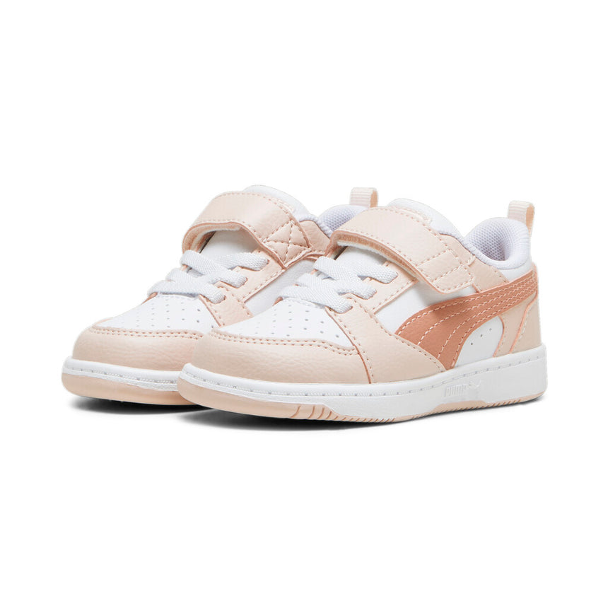 Puma Sneakers Rebound V6 Lo Ac+Inf 397420 17 White-Pink-Deeva Peach