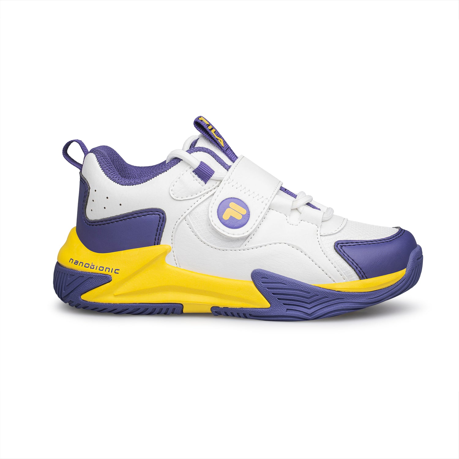Fila Αθλητικα Memory Pick 2 Nanobionic S/N 3AF43030-185 White/Purple/Yellow