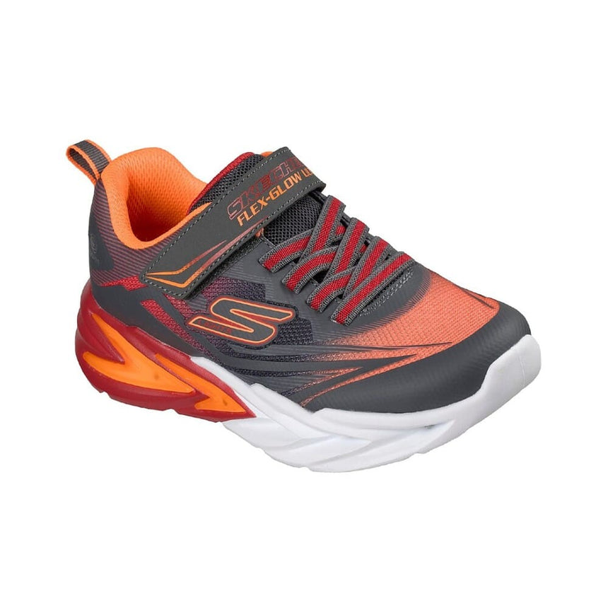 Skechers παιδικά αθλητικά με φωτάκια Γκρί 400139L-CCRD