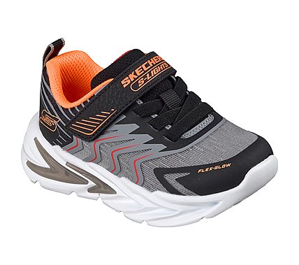 Skechers αθλητικό με φωτάκι αγόρι 400141LC/BKCC