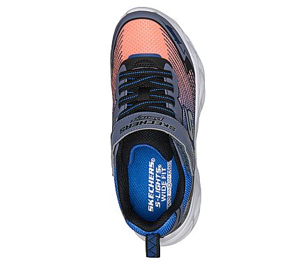Skechers S-Lights Vortex 3.0 Παιδικά Sneakers με Φωτάκια Μπλε / Πορτοκαλί 400590L/BBOR