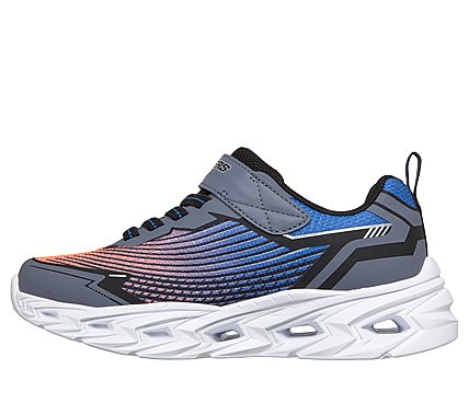 Skechers S-Lights Vortex 3.0 Παιδικά Sneakers με Φωτάκια Μπλε / Πορτοκαλί 400590L/BBOR