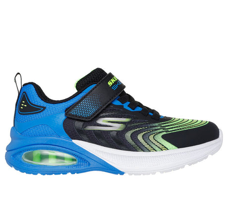 skechers microspec max vortivox 403938L-BBLM BLK/BLUE/LIME