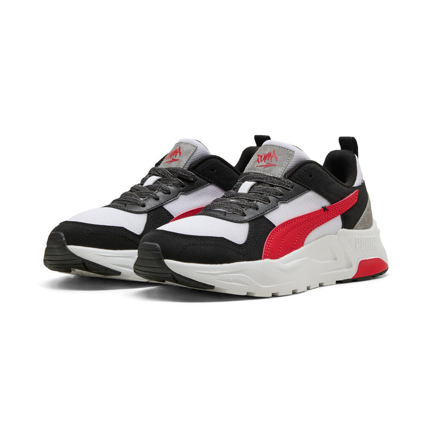 Trinity 2 LT Mid 90s Jr - PUMA White-For All Time Red-PUMA Black