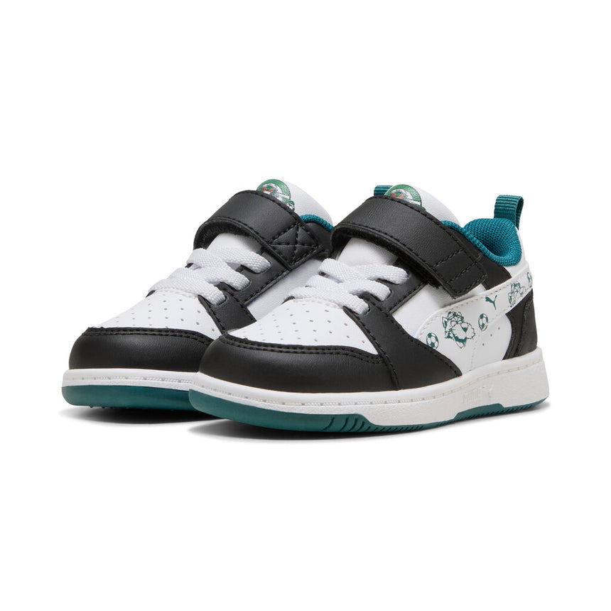 Puma Rebound V6 Lo Super Puma AC+ Inf - PUMA Black-PUMA White-Emerald Ice-Archive Green