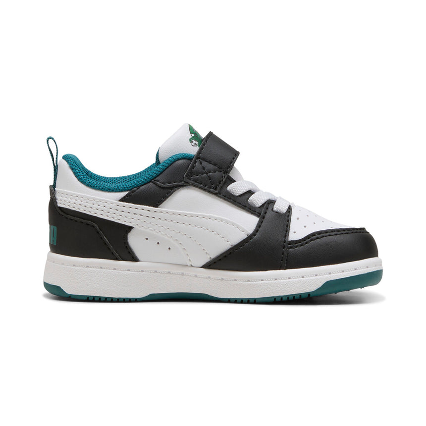 Puma Rebound V6 Lo Super Puma AC+ Inf - PUMA Black-PUMA White-Emerald Ice-Archive Green