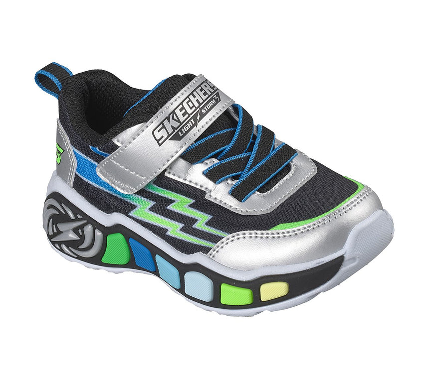 Skechers Αθλητικό  με Φωτάκια Αγόρι 407632NC/SLBK
