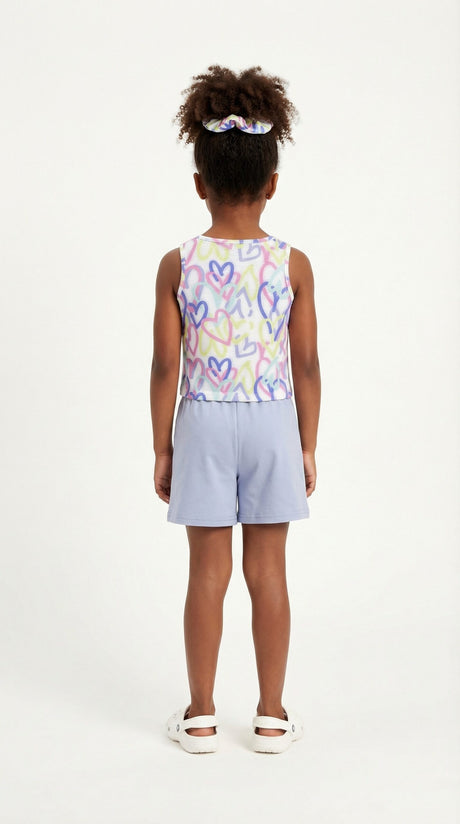 Trax παιδικό Σετ σορτς/μπλούζα κορίτσι 49141