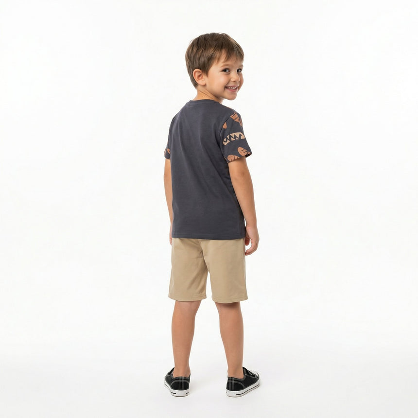 Trax παιδικό Σετ για αγόρι  βερμούδα/μπλούζα 49338