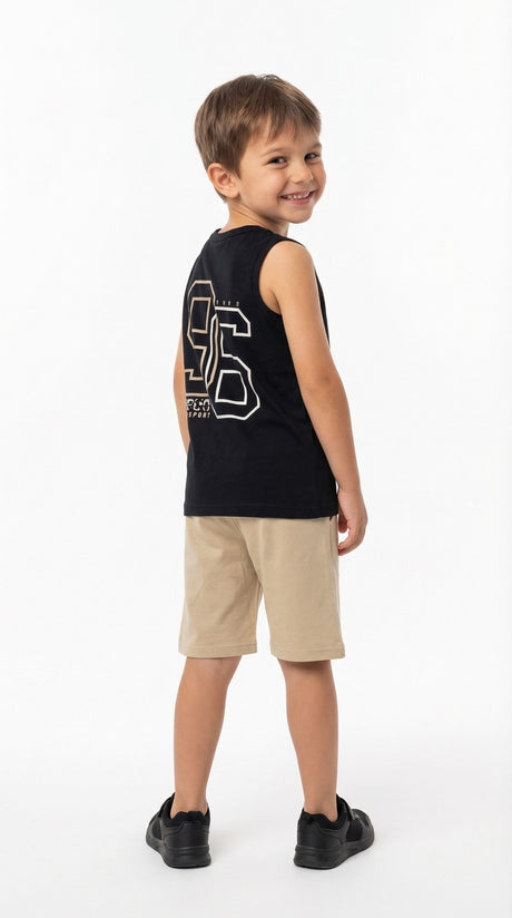 Trax παιδικό αγόρι  49351 Σετ βερμούδα/μπλούζα