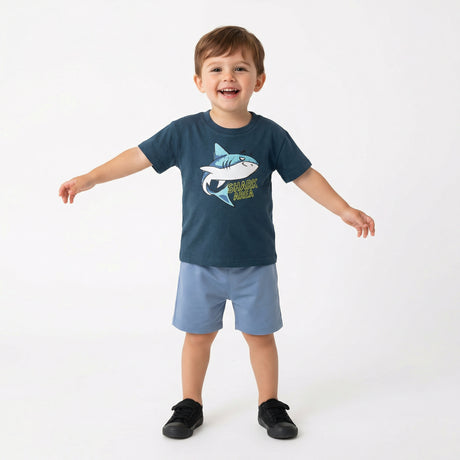 Trax παιδικό αγόρι 49415 Σετ βερμούδα/μπλούζα