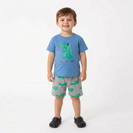 Trax παιδικό αγόρι  49448 Σετ βερμούδα/μπλούζα