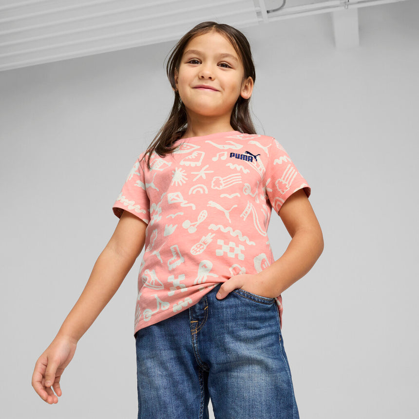 Puma t-shirt 685156 18   SANDY ADVENTURES AOP Tee pink fruit