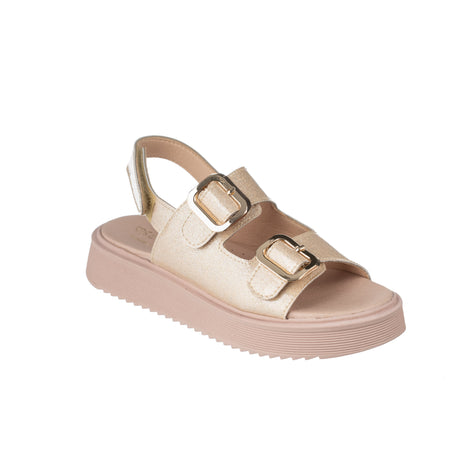 Bonito πεδιλο κοριτσι πλατινα γκλιτερ ΑΚ26-988