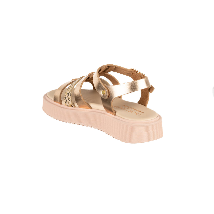 Bonito AK25-88 SANDAL χαλκός λεοπάρ