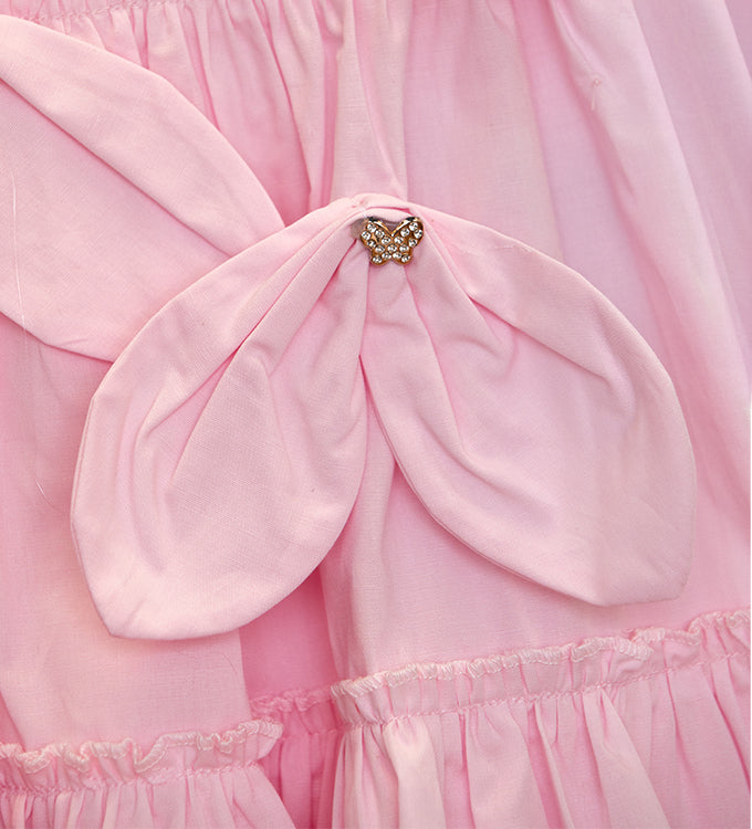 Restart for Kids Παιδικό Φόρεμα για Κορίτσι Ροζ 26-10953