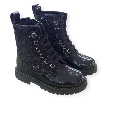 Ricco Μποτακι Μαυρο Λουστρινι Γκλιτερ