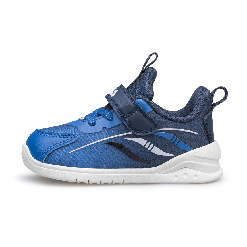 fila petite v 9af51020-221 prince blue navy white