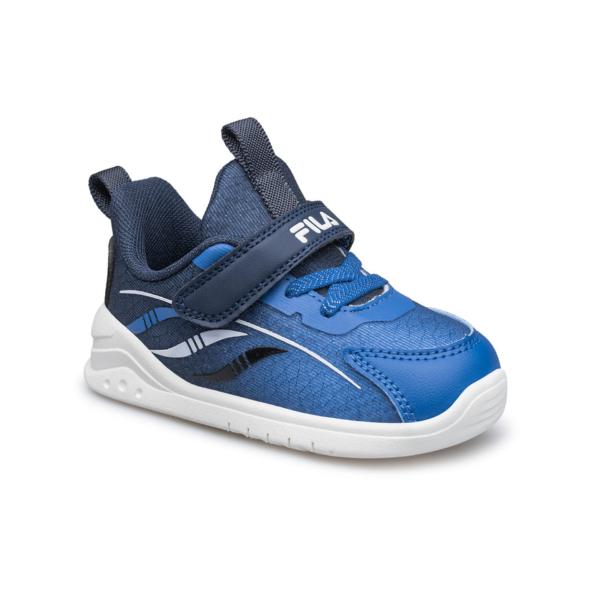 fila petite v 9af51020-221 prince blue navy white