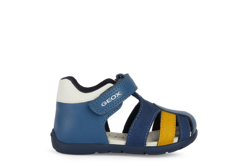 Geox B Elthan B.C-Geobuck+Canvas B451PC 05410 C4B2V Avio/Yellow