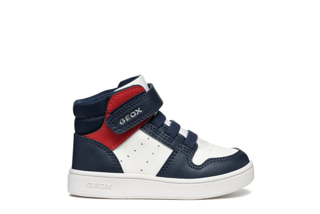 Geox Ημιμποτο B Eclyper A-Synt.Lea B465LA 000BC C0899 White Navy