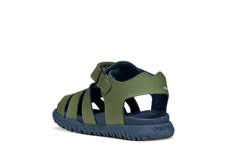 Geox πεδιλο σανδάλι με κλειστά δάχτυλα fusbetto B556AA 000BC CF3F4