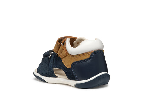 Geox Παιδικά Πέδιλα για Αγόρι Navy/Caramel B556EB 022CL C4152