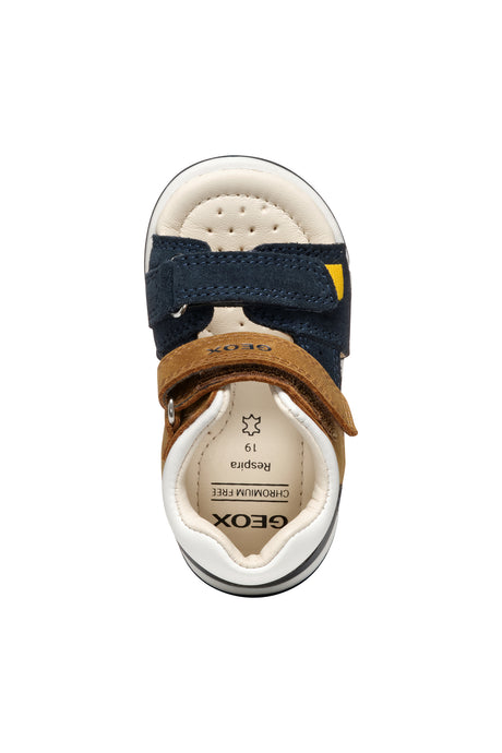Geox Παιδικά Πέδιλα για Αγόρι Navy/Caramel B556EB 022CL C4152