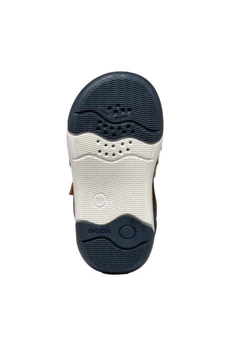 Geox Παιδικά Πέδιλα για Αγόρι Navy/Caramel B556EB 022CL C4152