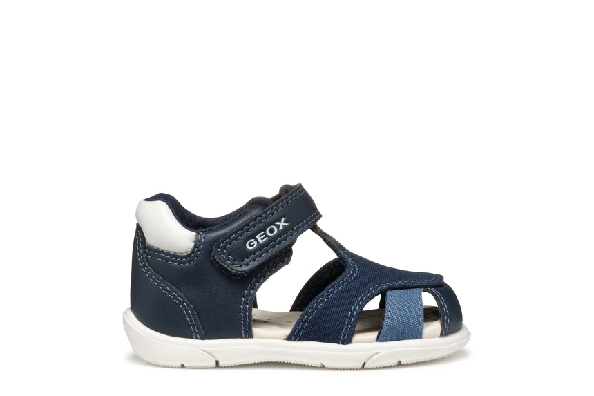 geox sandal zapito boy B556EC 05410 C4211 navy white