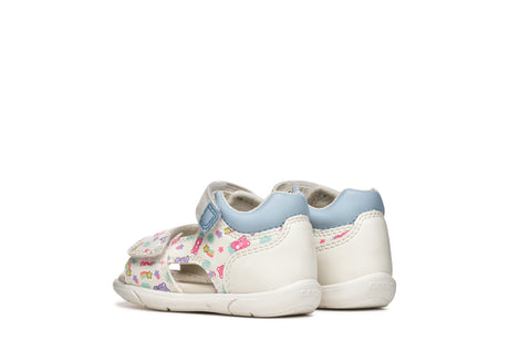 geox πεδιλο  b556fc 05404 c0270 λευκο