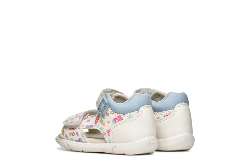 geox πεδιλο  b556fc 05404 c0270 λευκο