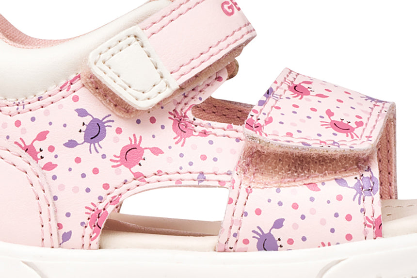 geox πεδιλο b556fc 05404 c0811 ροζ