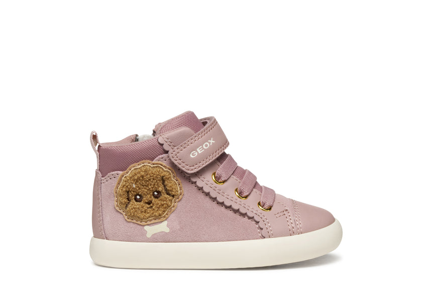 Geox Sneaker Παιδικά Sneakers High Ανατομικά Ροζ b561mb022bcc8056