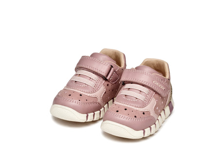 GEOX B5658B0DHBCC8A2U B Iupidoo Παιδικά Sneakers Ανατομικά Ροζ