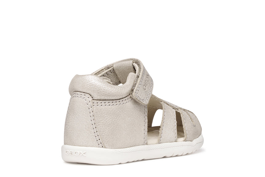 geox παπουτσοπεδιλο  b654wa 0maew c0262  beige/platinum