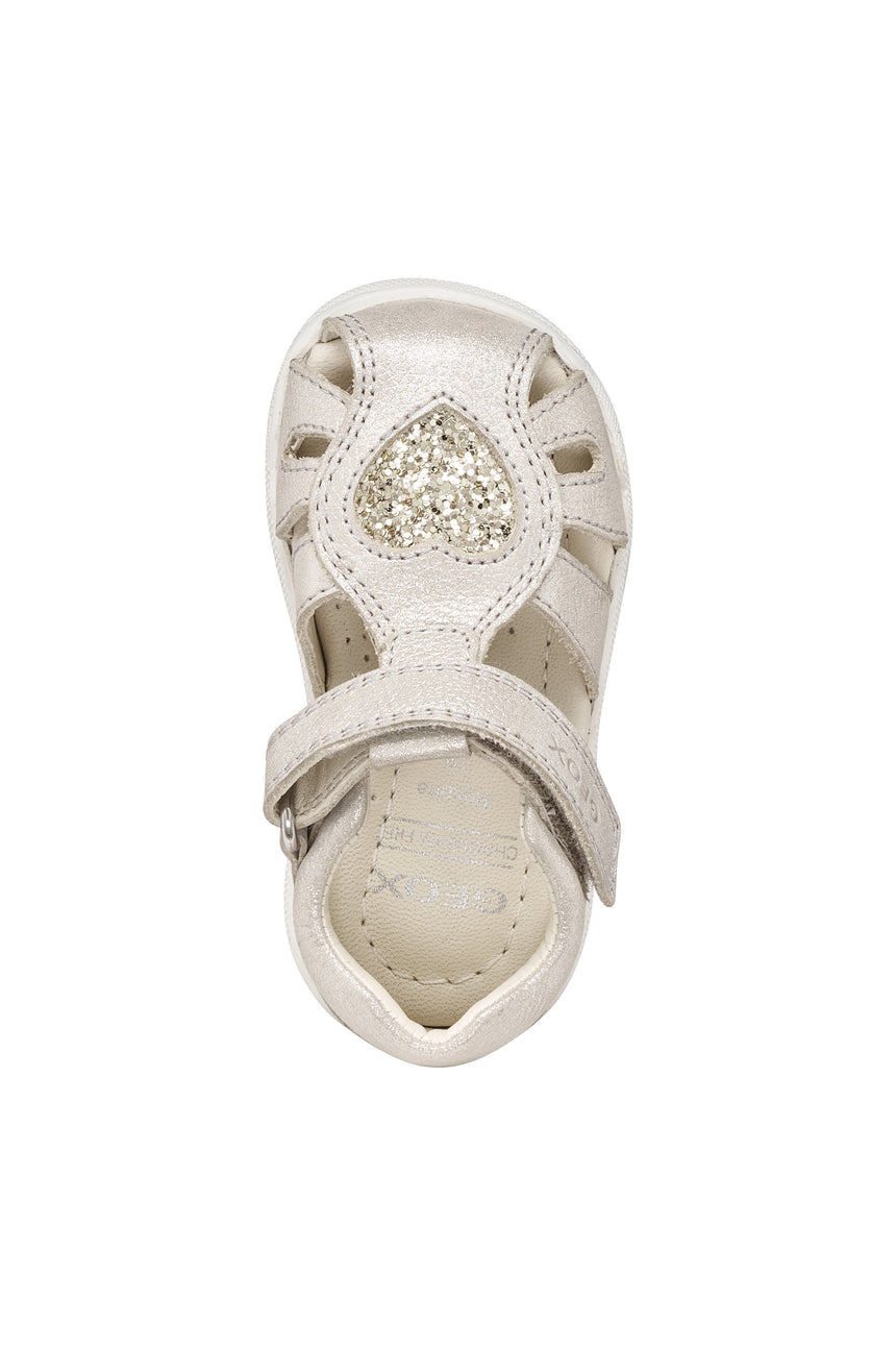 geox παπουτσοπεδιλο  b654wa 0maew c0262  beige/platinum