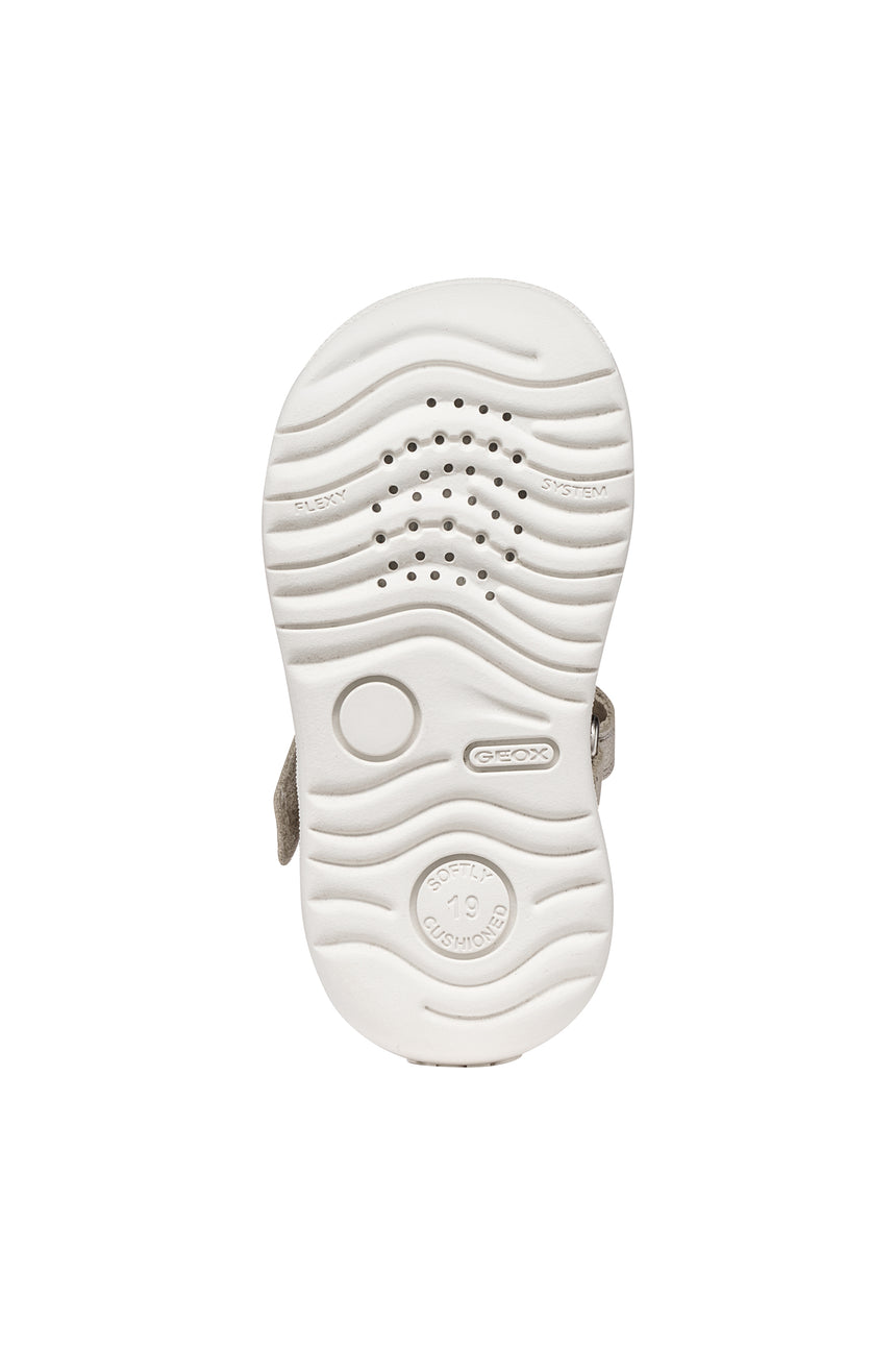 geox παπουτσοπεδιλο  b654wa 0maew c0262  beige/platinum