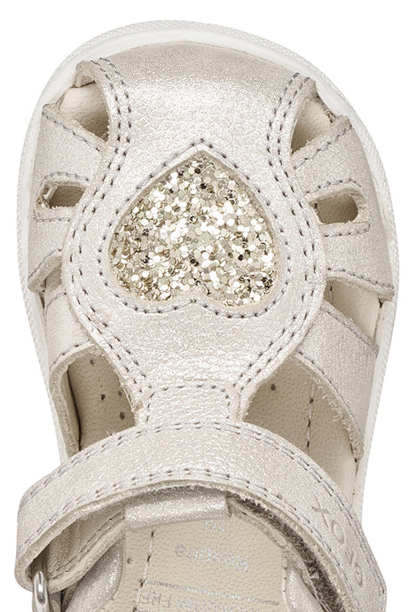 geox παπουτσοπεδιλο  b654wa 0maew c0262  beige/platinum