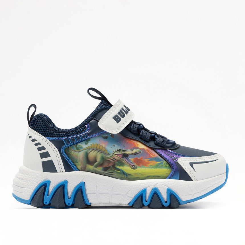 Bull Boys Παιδικά Αθλητικά Sneakers  με Φωτάκια Μπλέ dnaa528600-bibl