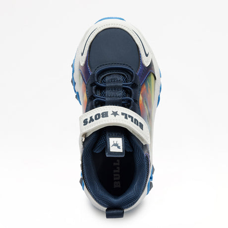 Bull Boys Παιδικά Αθλητικά Sneakers  με Φωτάκια Μπλέ dnaa528600-bibl