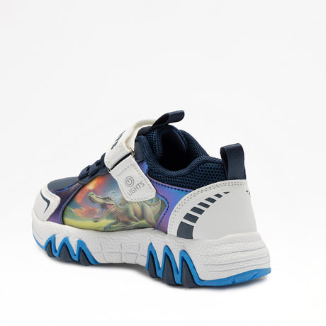 Bull Boys Παιδικά Αθλητικά Sneakers  με Φωτάκια Μπλέ dnaa528600-bibl