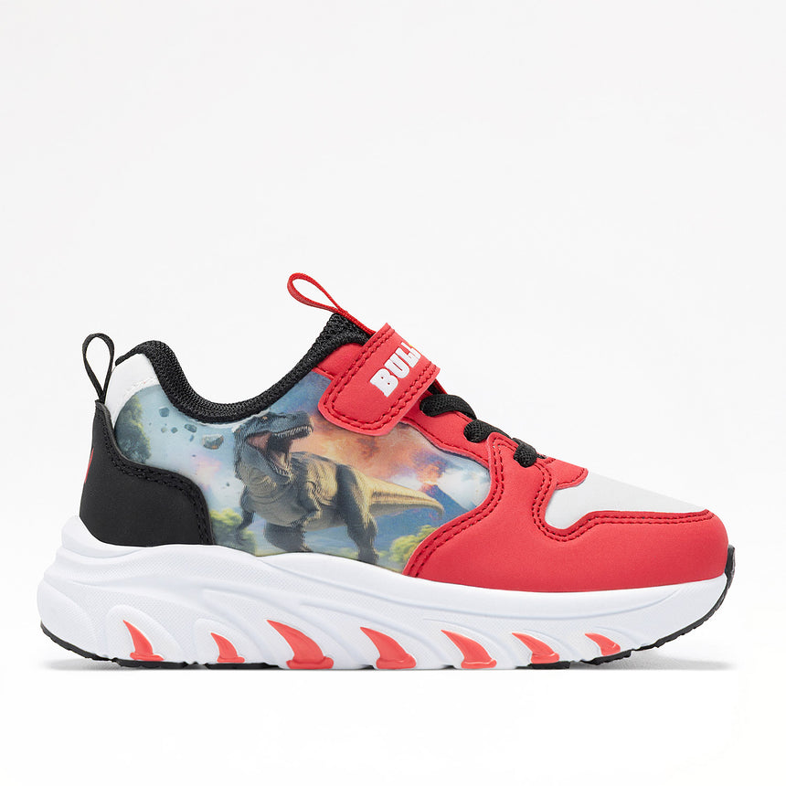 Bull Boys Παιδικά Αθλητικά Sneakers με Φωτάκια κόκκινα dnaa5289a00-rsbi