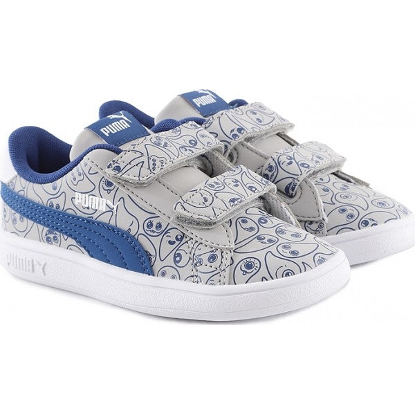 παπούτσι puma smash v2 monster family v inf 371192 01 γκρι 1