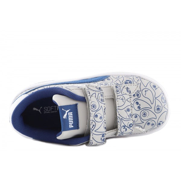 παπούτσι puma smash v2 monster family v inf 371192 01 γκρι 2